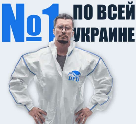 DFD - компанія №1 в Україні з позбавлення від грибка та цвілі